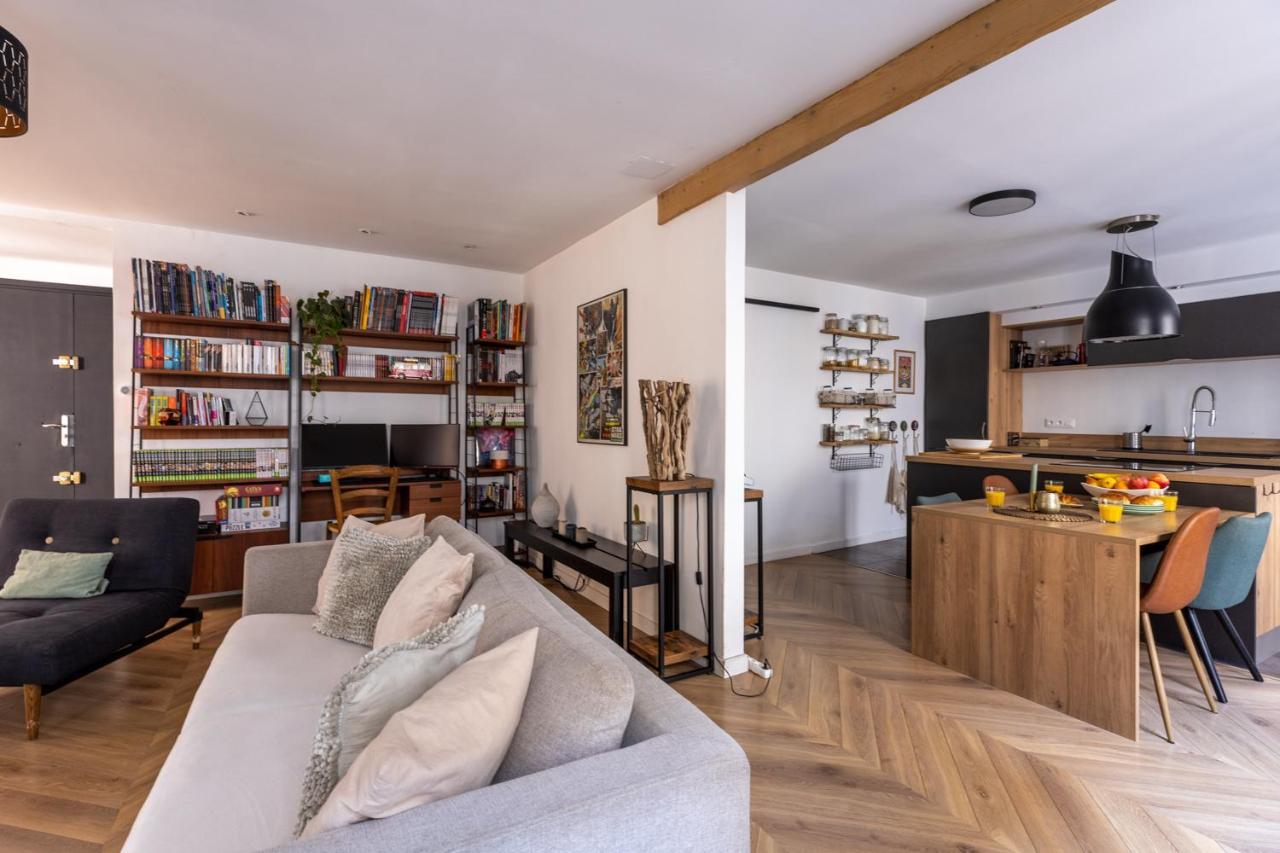 90M2 Renove - Terrasse En Plein Coeur De Marseille Apartment Luaran gambar