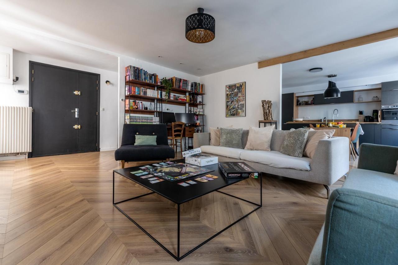 90M2 Renove - Terrasse En Plein Coeur De Marseille Apartment Luaran gambar