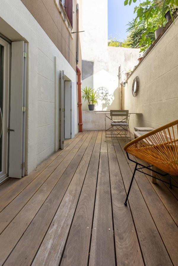 90M2 Renove - Terrasse En Plein Coeur De Marseille Apartment Luaran gambar