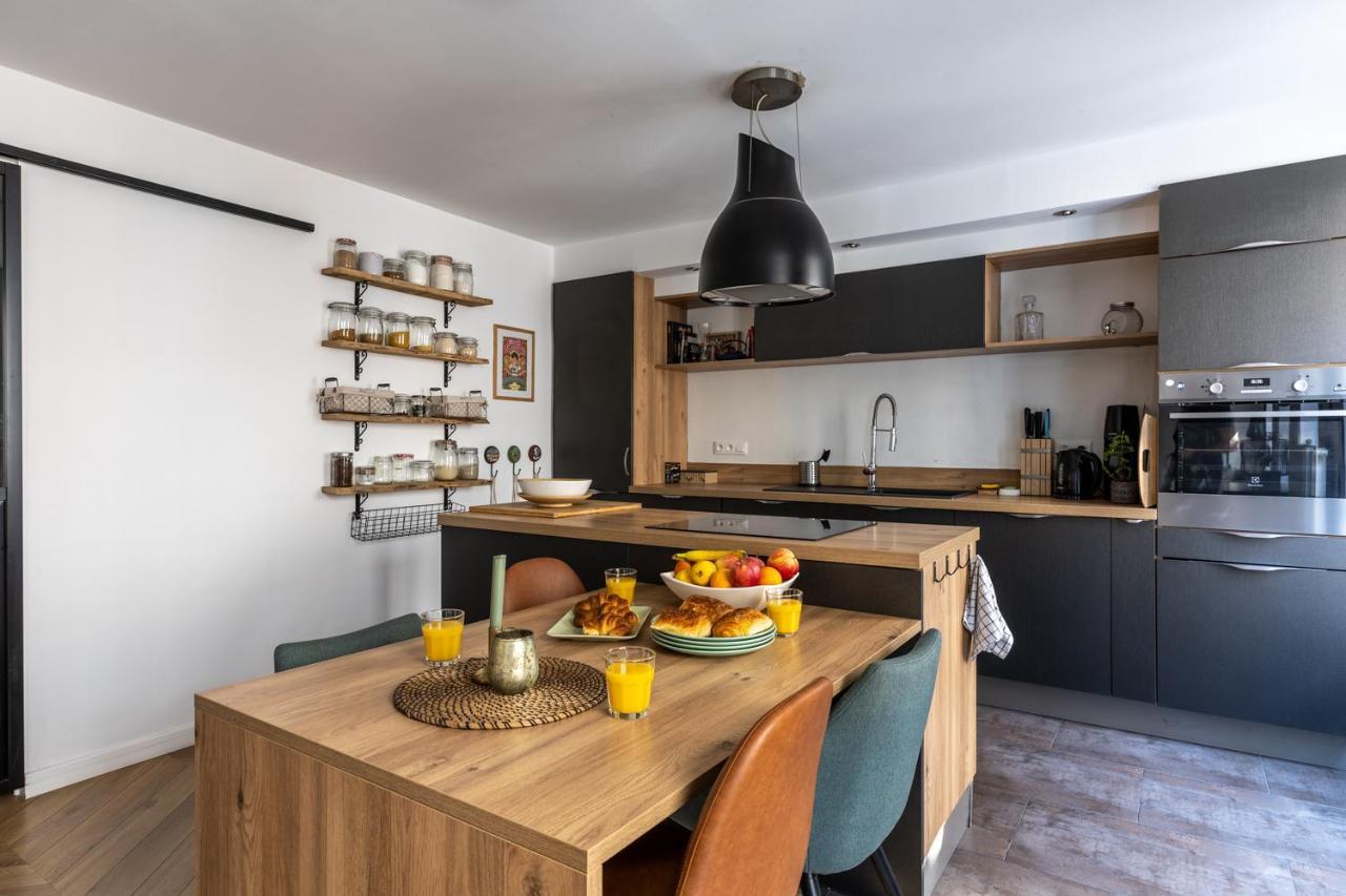 90M2 Renove - Terrasse En Plein Coeur De Marseille Apartment Luaran gambar