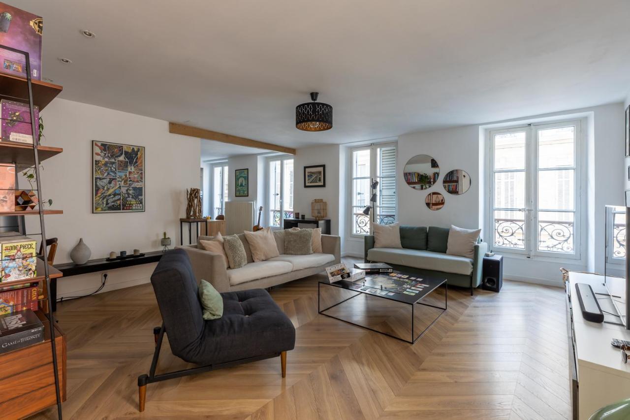 90M2 Renove - Terrasse En Plein Coeur De Marseille Apartment Luaran gambar